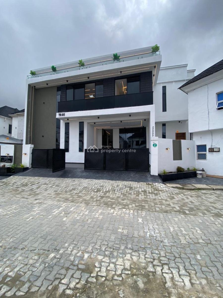 5 Bedroom Fully Detached Duplex with a Room Bq, Lekki Palm City, Ajah, Lagos, Detached Duplex for Sale