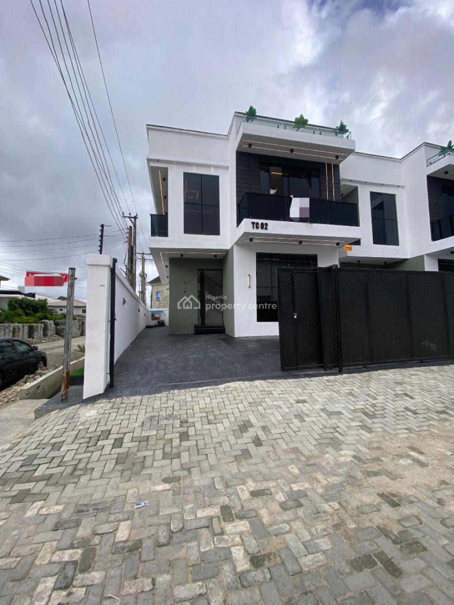 4 Bedroom Fully Detached Duplex with a Room Bq, Lekki Palm City, Ajah, Lagos, Detached Duplex for Sale