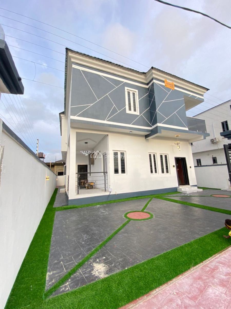 Newly Built 4 Bedroom Fully Detached Duplex in a Secured Estate, Ajah, Ajah, Lagos, Detached Duplex for Sale