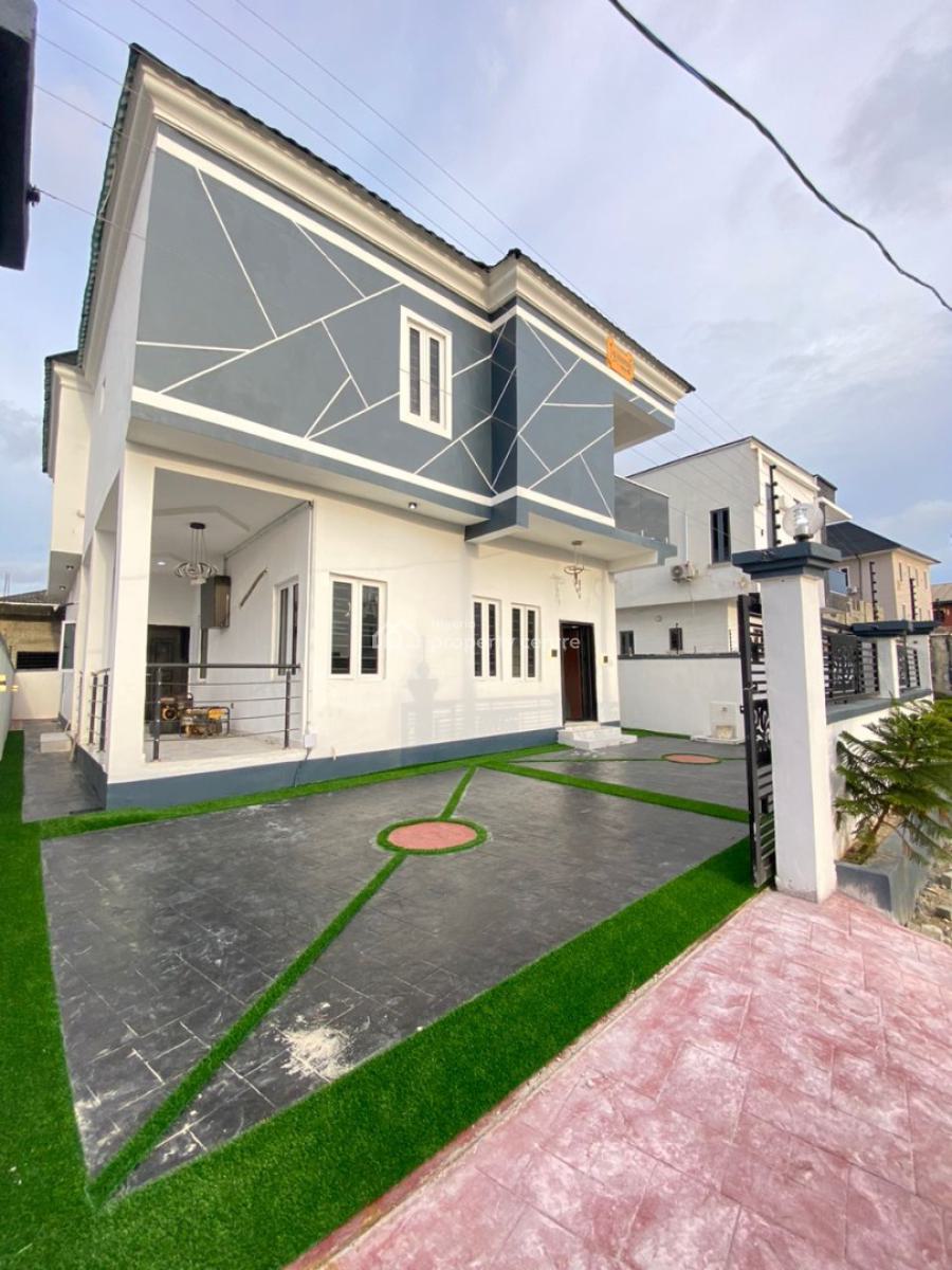 Newly Built 4 Bedroom Fully Detached Duplex in a Secured Estate, Ajah, Ajah, Lagos, Detached Duplex for Sale