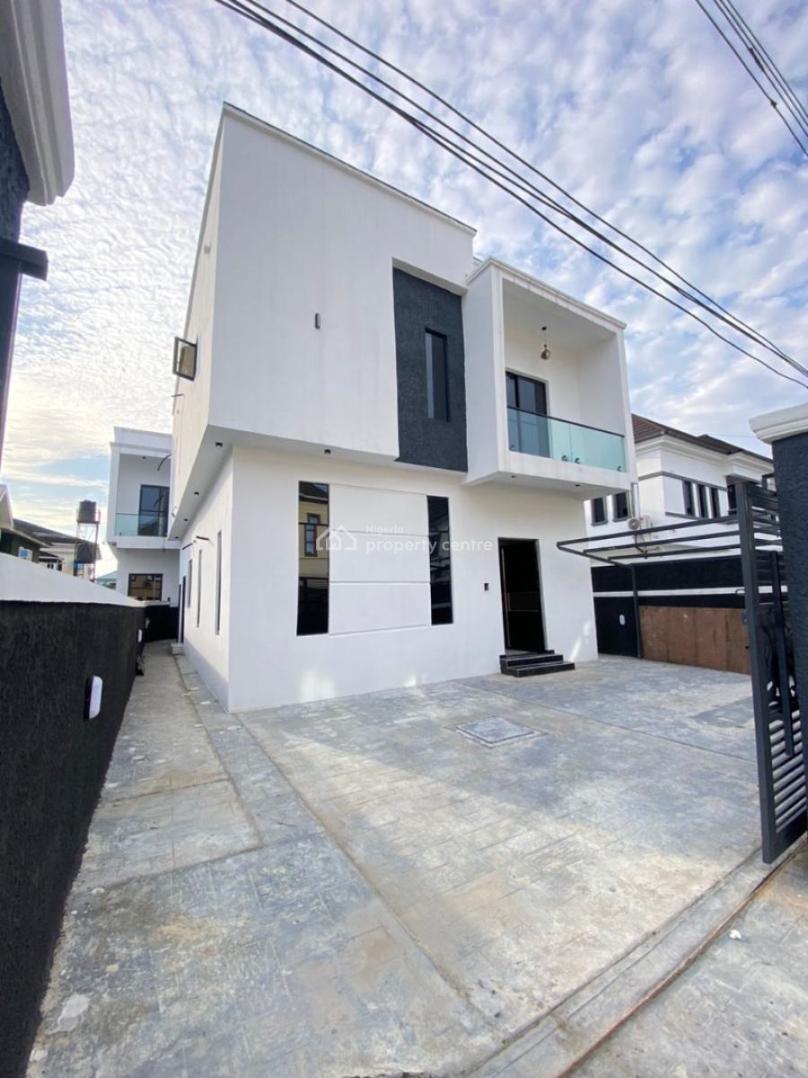Newly Built 4 Bedroom Fully Detached Duplex in a Secured Estate, Ajah, Ajah, Lagos, Detached Duplex for Sale