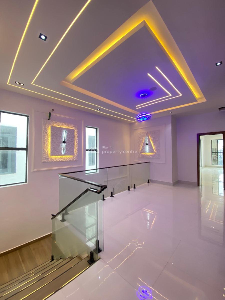 5 Bedroom Fully Detached Duplex with Bq, Study Room, Swimming Pool, Lekki Palm City, Ajah, Lagos, Detached Duplex for Sale