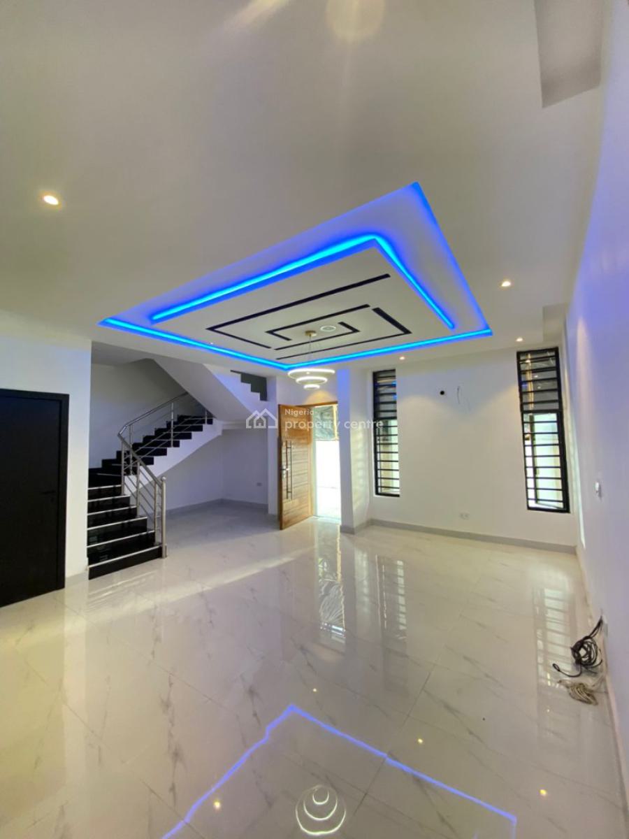 Newly Built 4 Bedroom Fully Detached Duplex in a Secured Estate, Chevron, Lekki, Lagos, Detached Duplex for Sale