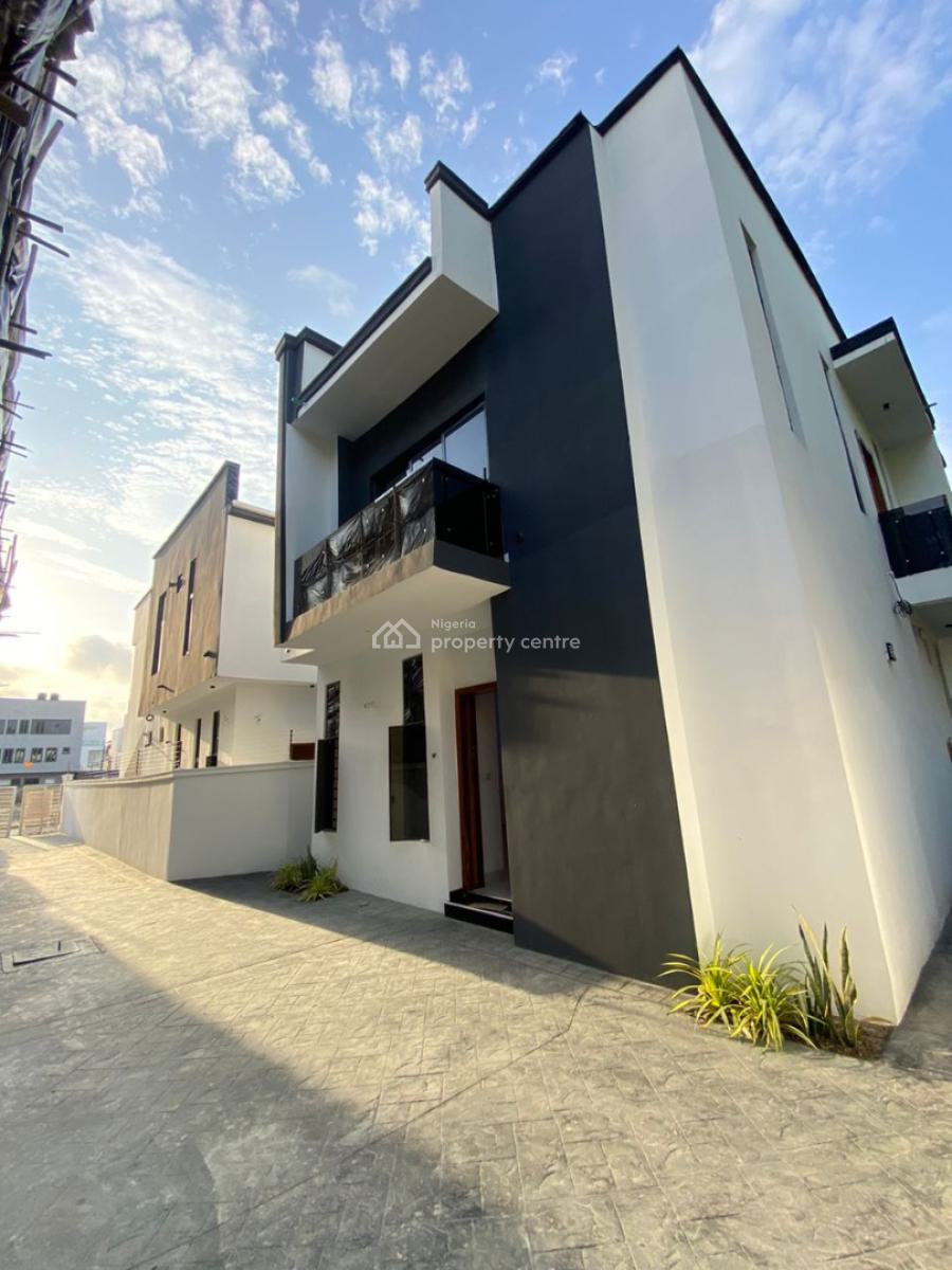 Newly Built 4 Bedroom Fully Detached Duplex in a Secured Estate, Chevron, Lekki, Lagos, Detached Duplex for Sale