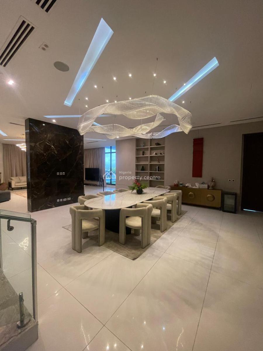 Luxury 4 Bedroom Maisonette Penthouse with Cinema, Lekki, Lagos, Flat / Apartment for Rent