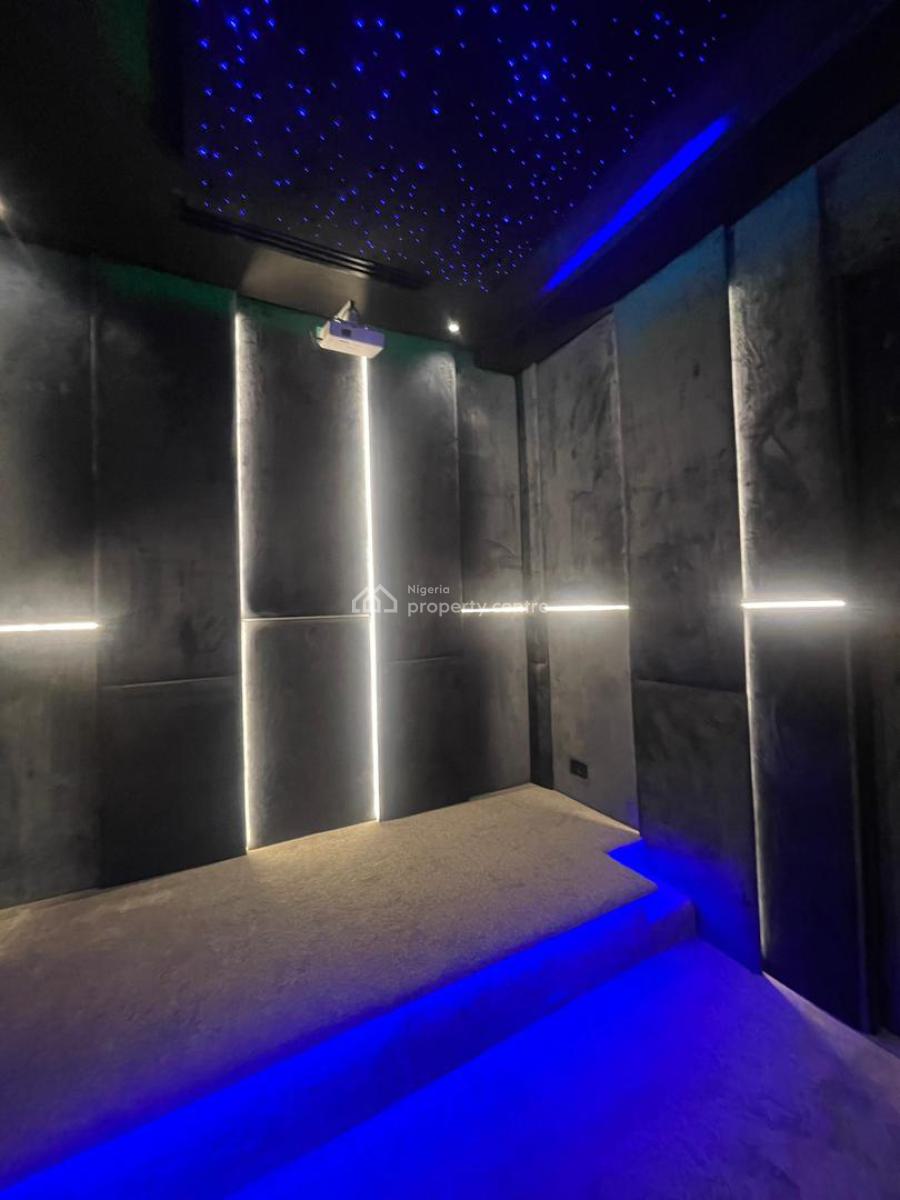 Luxury 4 Bedroom Maisonette Penthouse with Cinema, Lekki, Lagos, Flat / Apartment for Rent