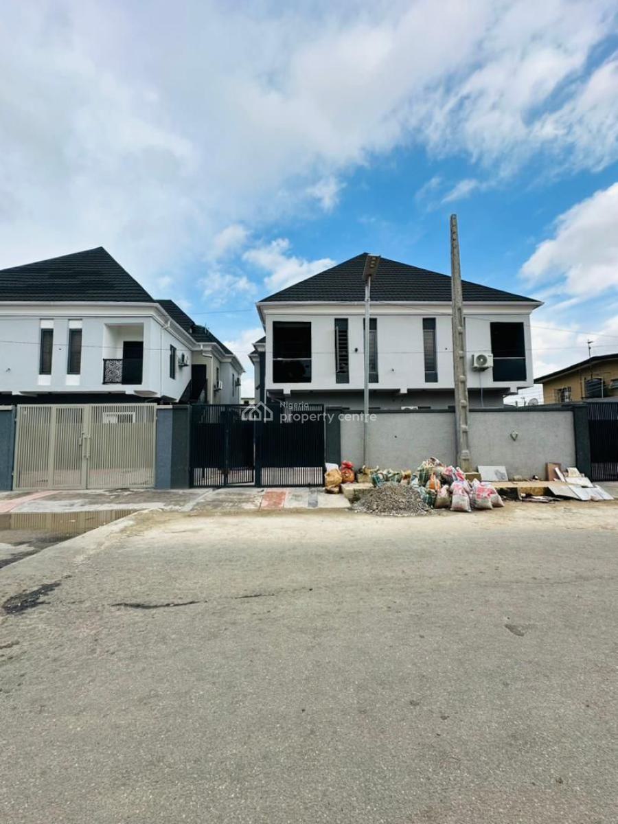Contemporary Newly Built 4 Bedroom Semi House in an Estate, Allen, Ikeja, Lagos, Semi-detached Duplex for Sale