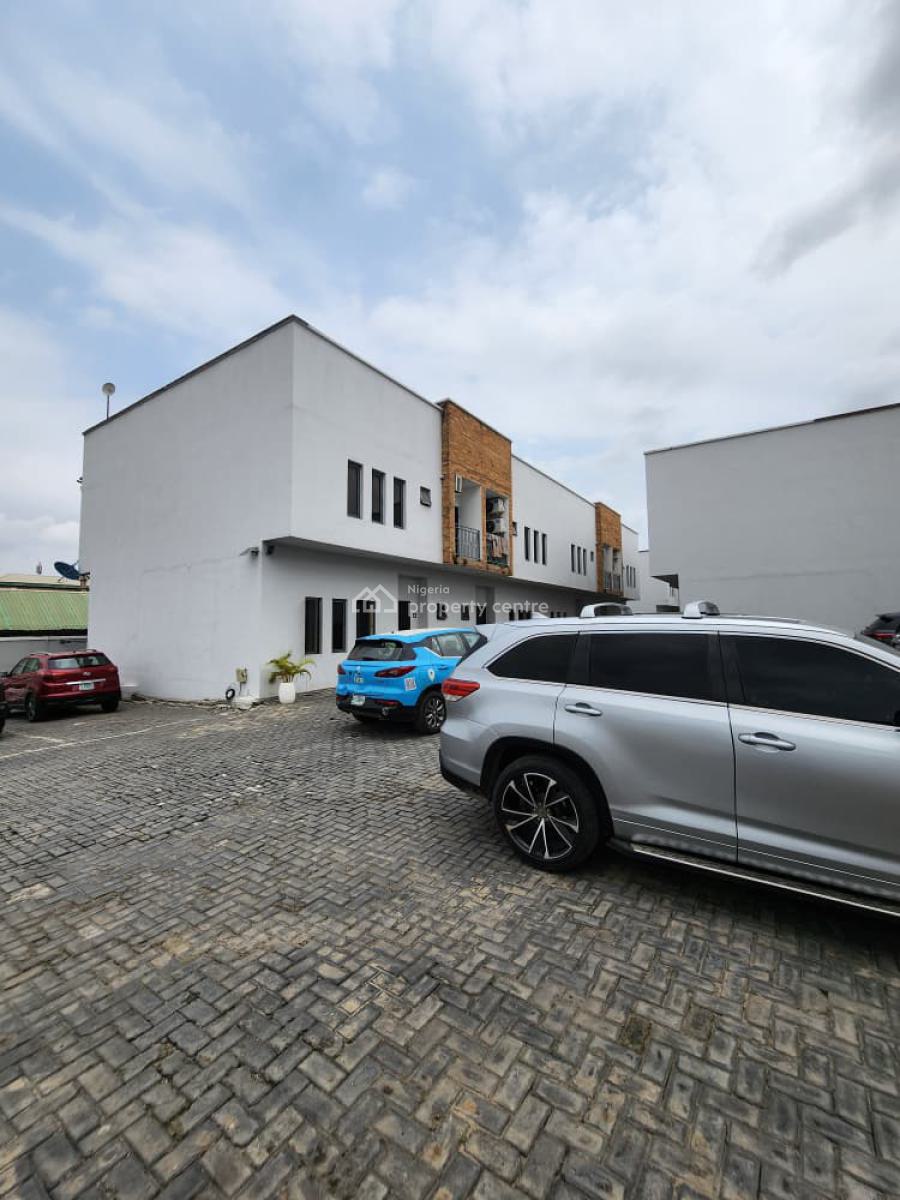 Beautifully Designed Home with Bq in a Secured Estate, Elegantly Designed Home in a Secured Mini Estate, Yaba, Lagos, Terraced Duplex for Sale