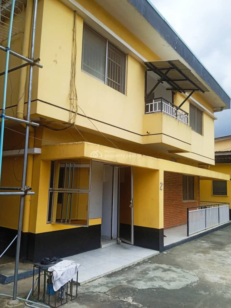4 Bedroom House with 2 Rooms Bq for Office Use, Off Allen Avenue / Obafemi Awolowo Way, Ikeja, Lagos, House for Rent