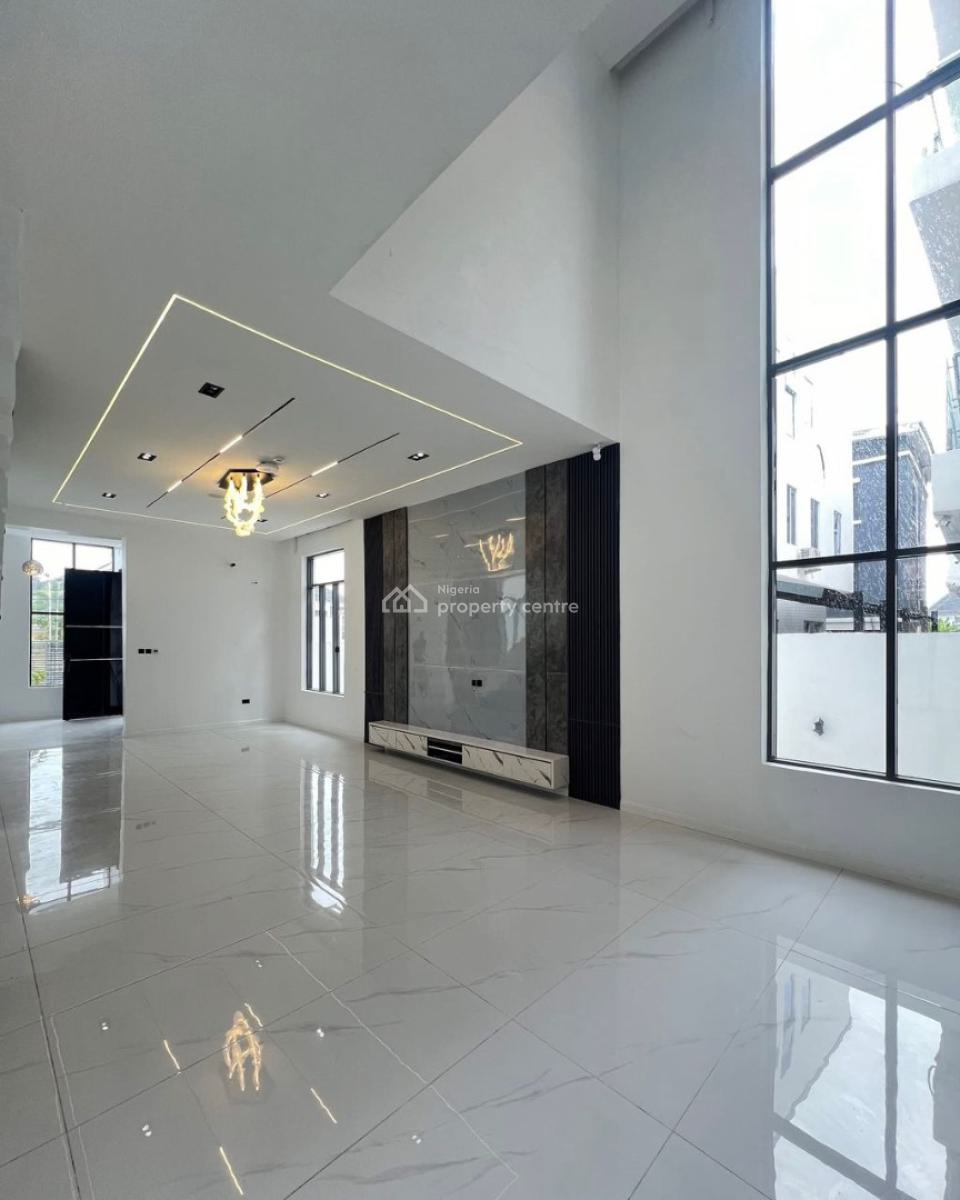 Contemporary 5 Bedroom Detached Home Plus Bq, Swimming Pool, Etc!!!, Chevron, Lekki, Lagos, Detached Duplex for Sale