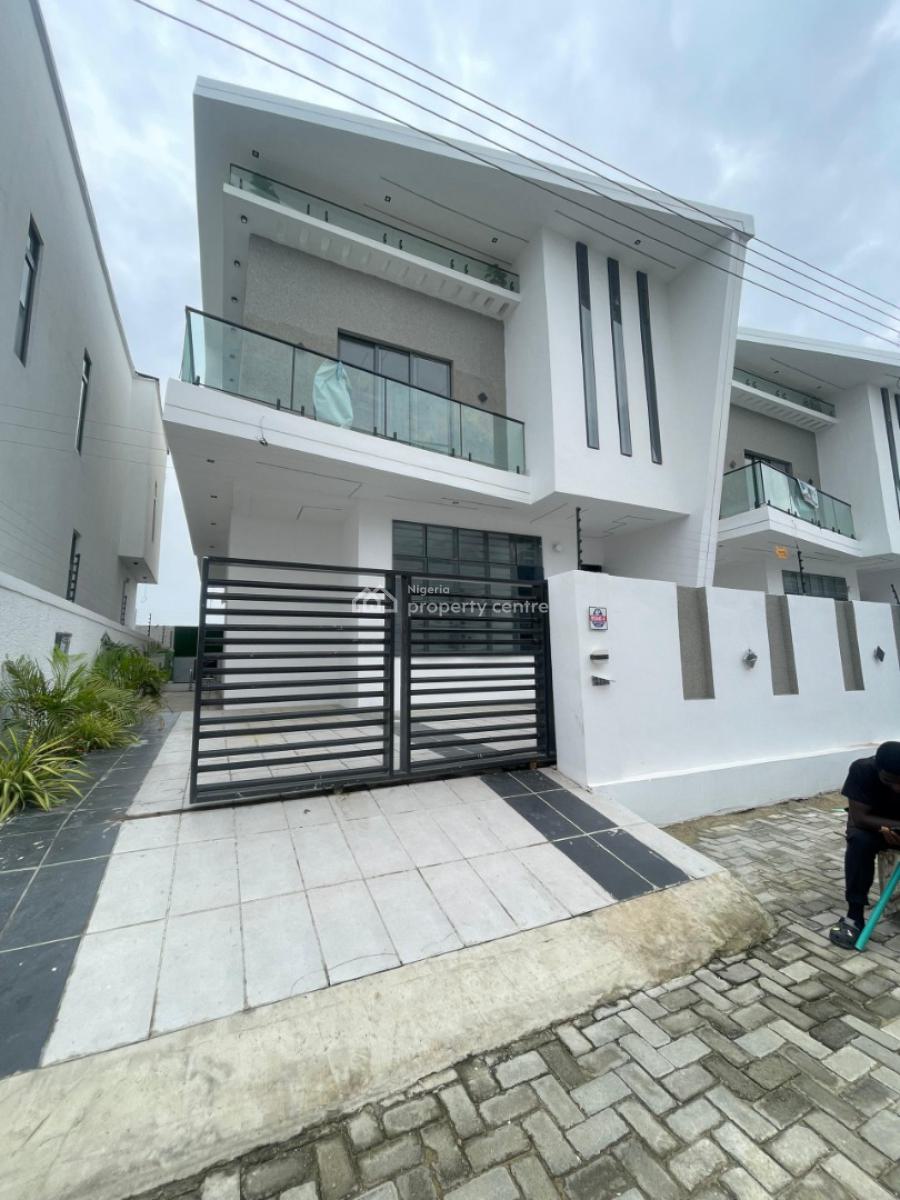 Luxury 4 Bedroom Fully Detached Duplex with Bq and Swimming Pool, Ajah, Lekki, Ajah, Lagos, Detached Duplex for Sale