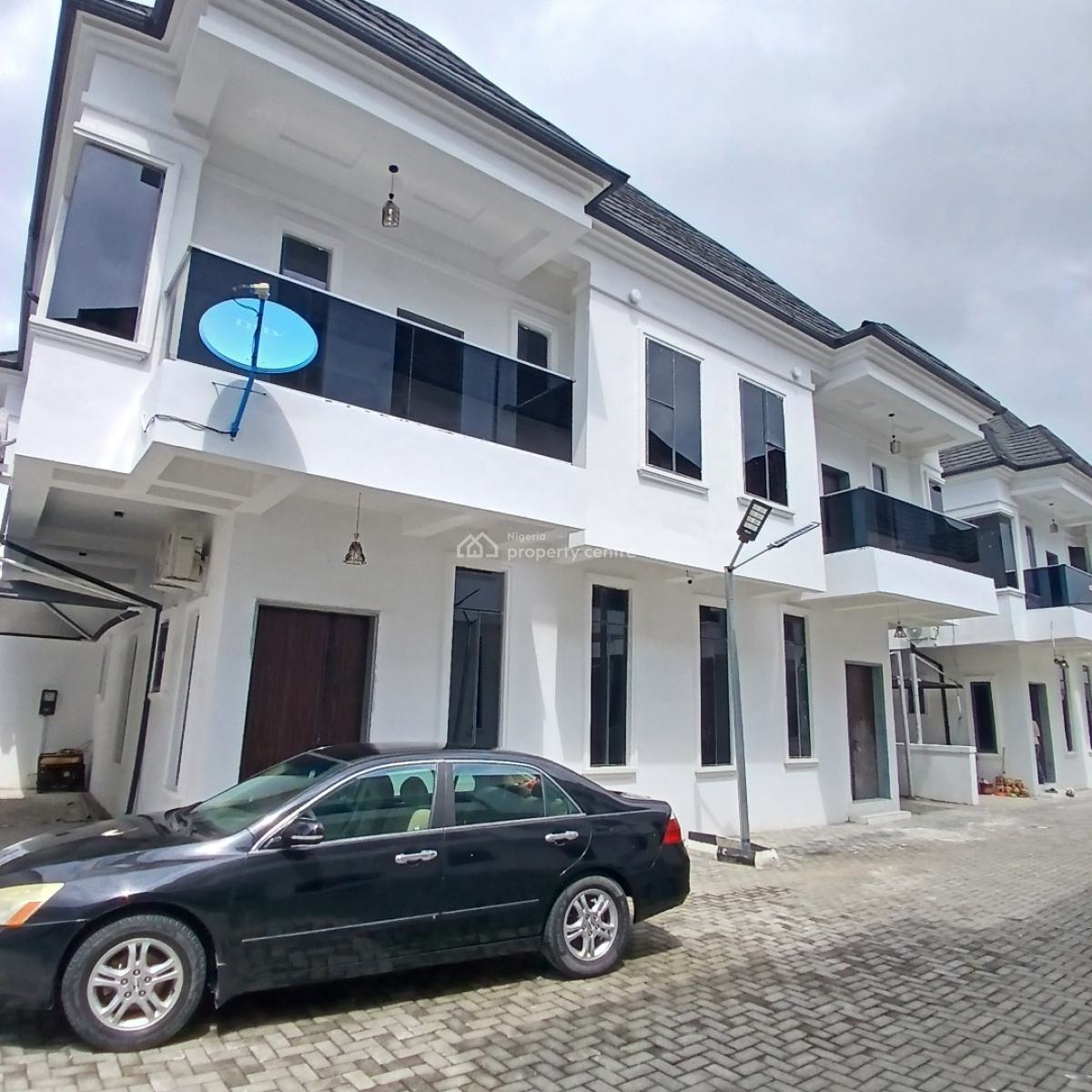 Lovely 4 Bedroom Semi-detached Duplex with Bq, Chevron Toll Gate, Orchid Road, Lekki, Lagos, Semi-detached Duplex for Sale