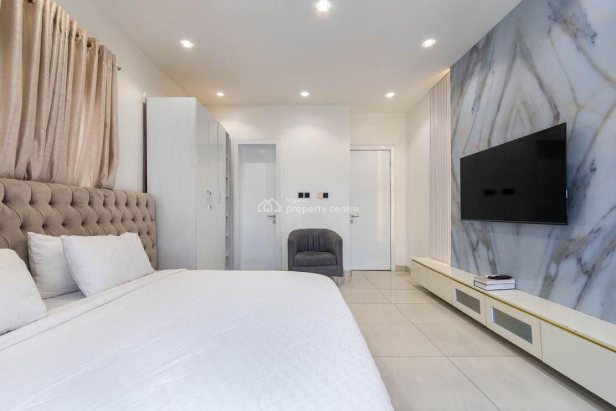 Fully Furnished 3 Bedroom Apartment with Bq and Swimming Pool, Lekki Conservation, Lekki, Lagos, Flat / Apartment for Rent