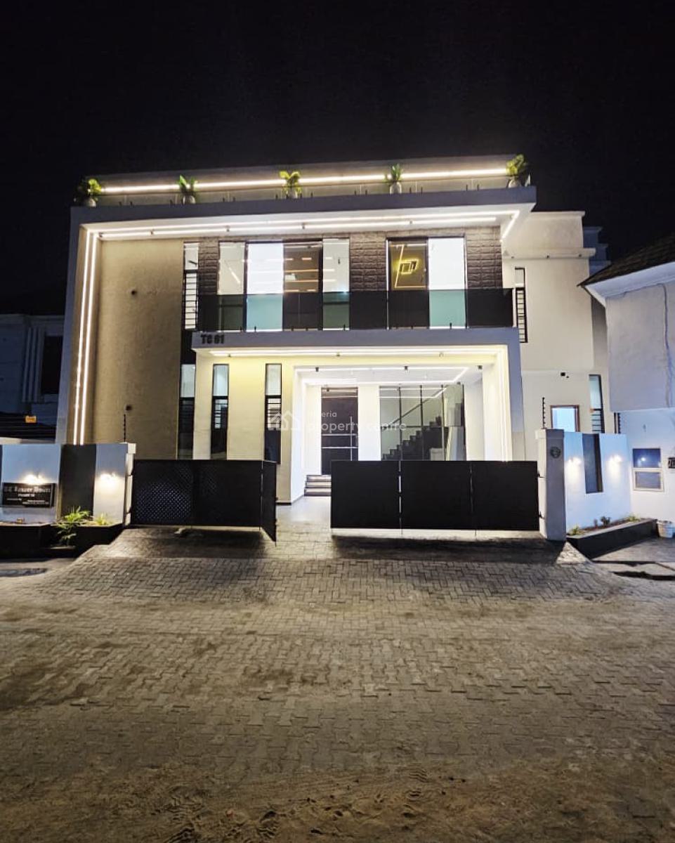 Luxury 5 Bedroom Duplex 1bq, Ajah, Lagos, Detached Duplex for Sale