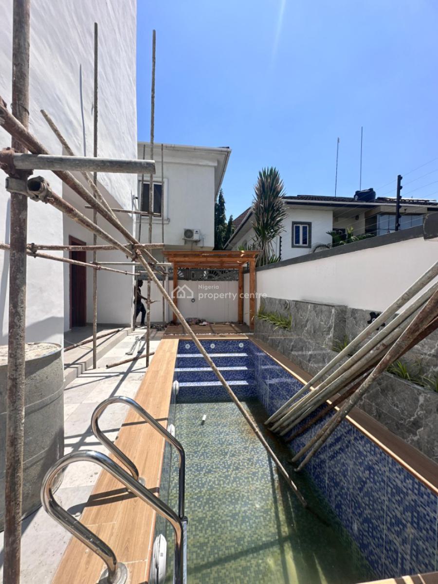 Contemporary 5bedroom Fully Detached Duplex with Pool, Chevron, Lekki, Lagos, Detached Duplex for Sale