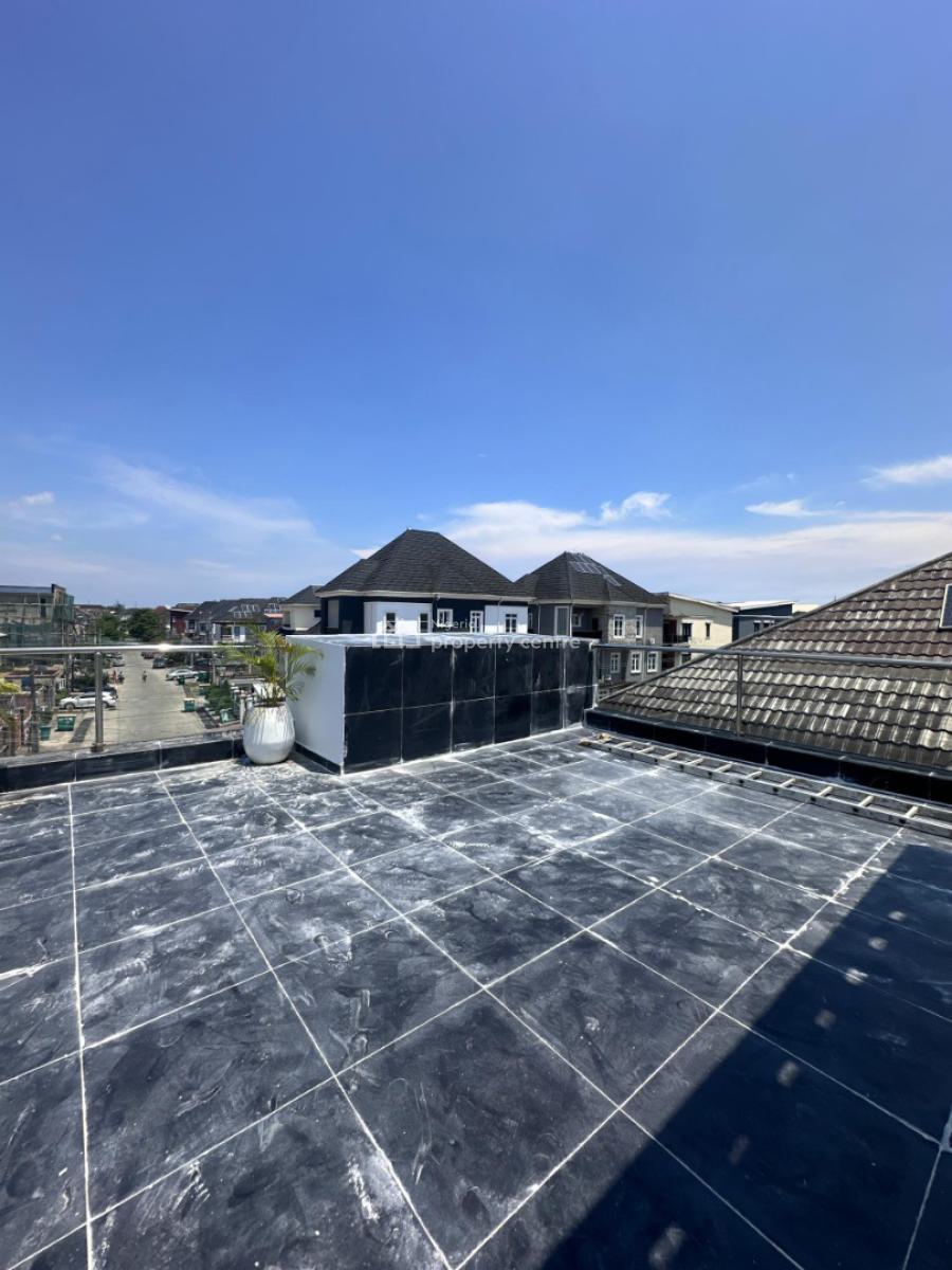 Contemporary 5bedroom Fully Detached Duplex with Pool, Chevron, Lekki, Lagos, Detached Duplex for Sale