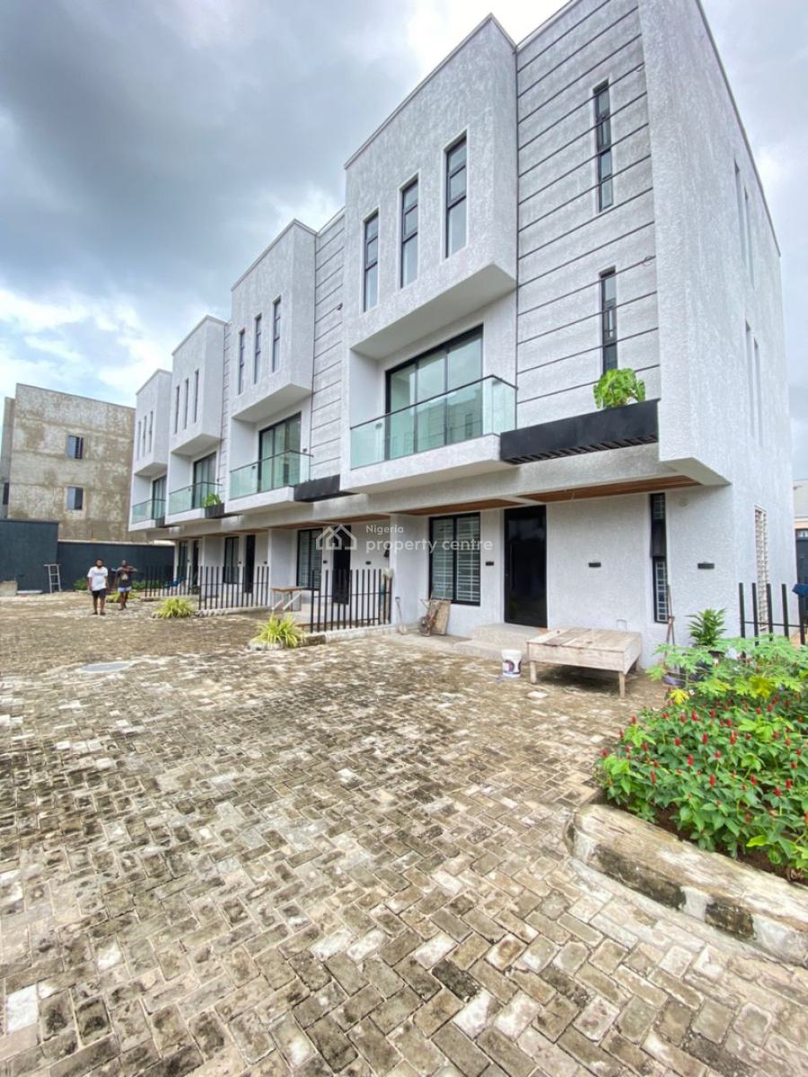 New Built 4 Bedroom Terrace Duplex, Ilasan, Lekki, Lagos, Terraced Duplex for Rent