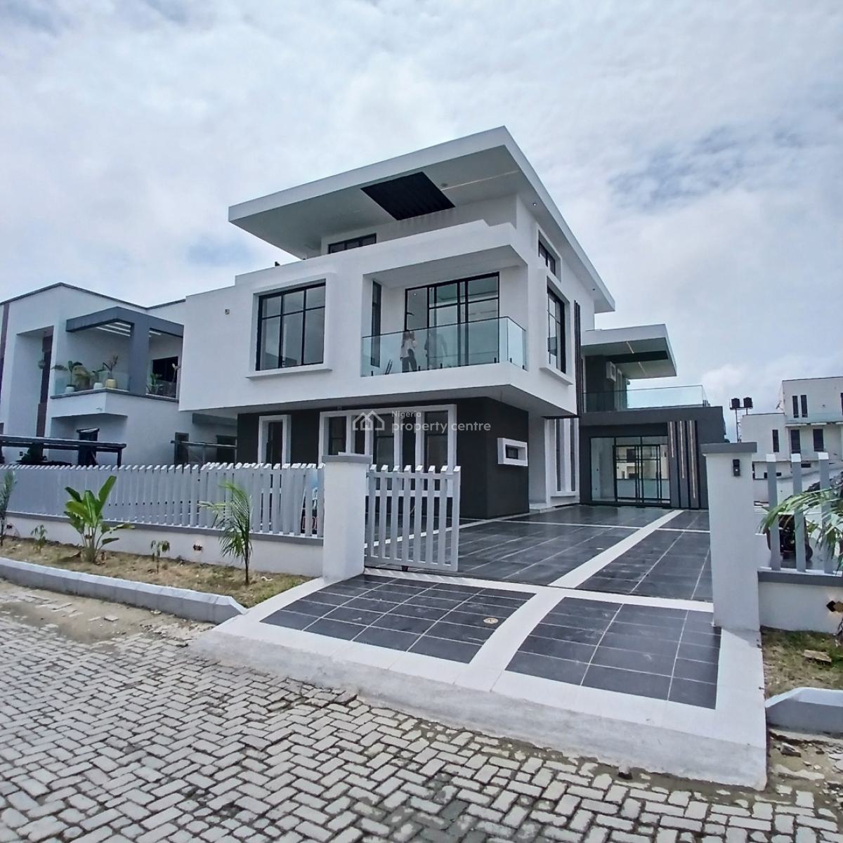 Gigantic 5-bedroom Detached Duplex with Swimming Pool,cinema on 600sqm, Chevron Toll Gate, Orchid Road, Lekki, Lagos, Detached Duplex for Sale