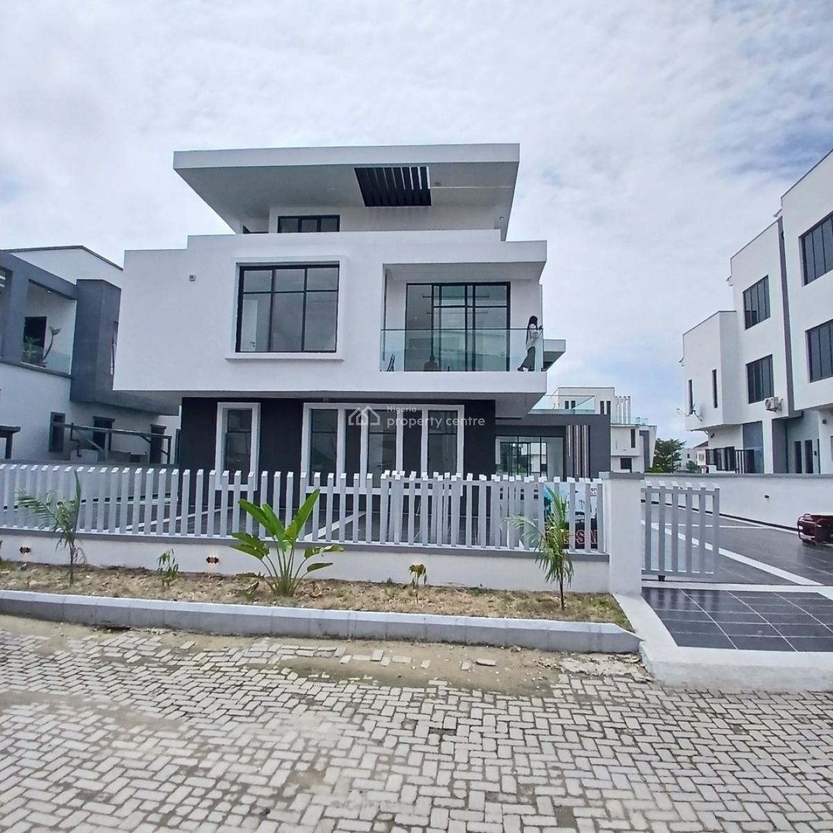 Gigantic 5-bedroom Detached Duplex with Swimming Pool,cinema on 600sqm, Chevron Toll Gate, Orchid Road, Lekki, Lagos, Detached Duplex for Sale