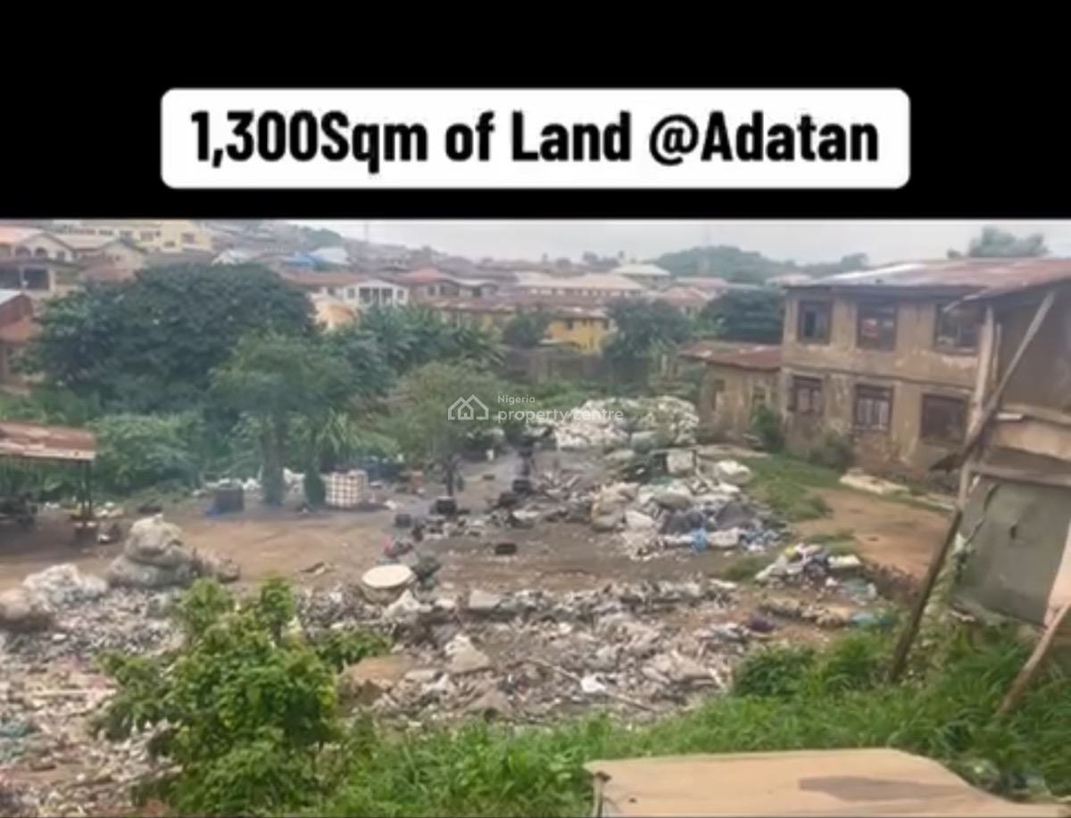 Roadside Land in The Heart of Abeokuta, Opposite Amoran House, Adatan, Abeokuta, Abeokuta North, Ogun, Commercial Land for Sale
