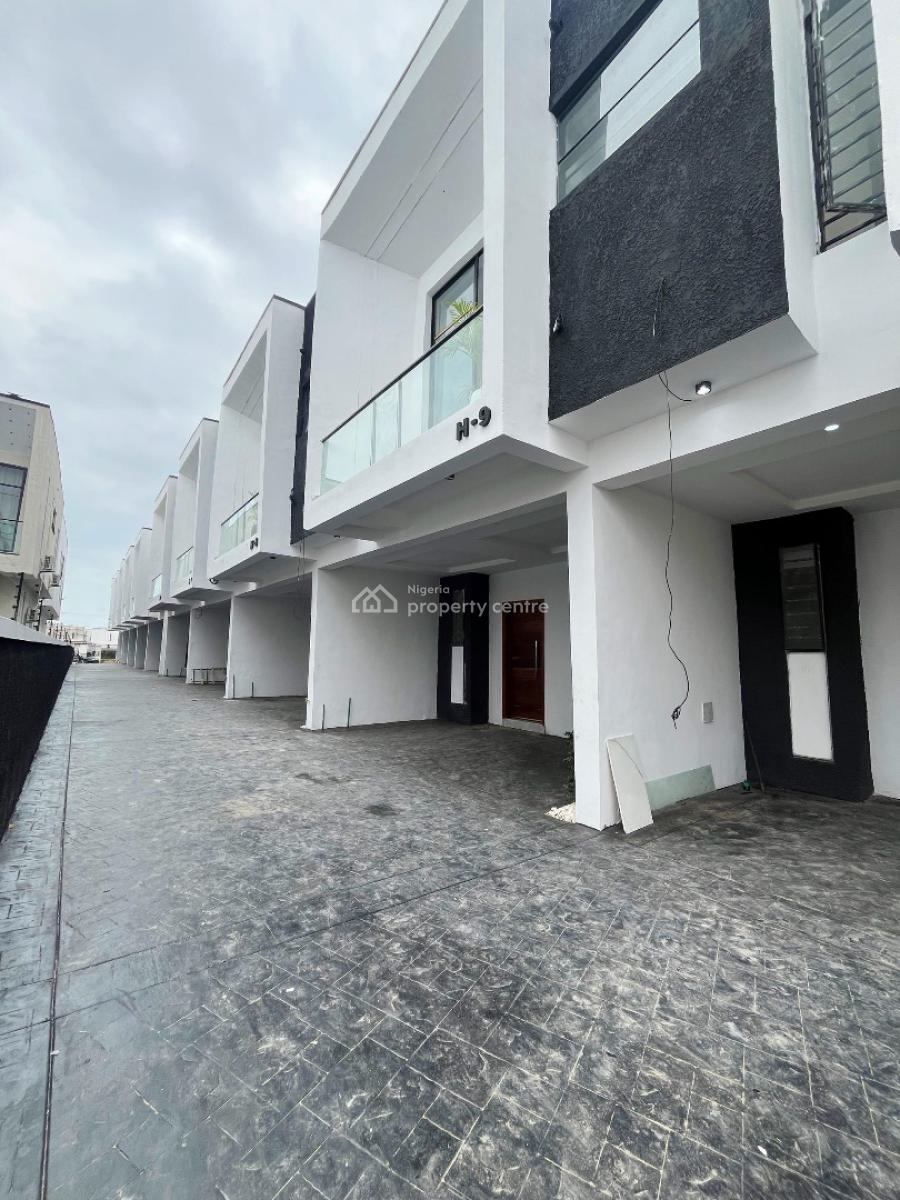 Newly Built 4 Bedroom Terraces, Lekki Lagos, Lekki, Lagos, Terraced Duplex for Sale