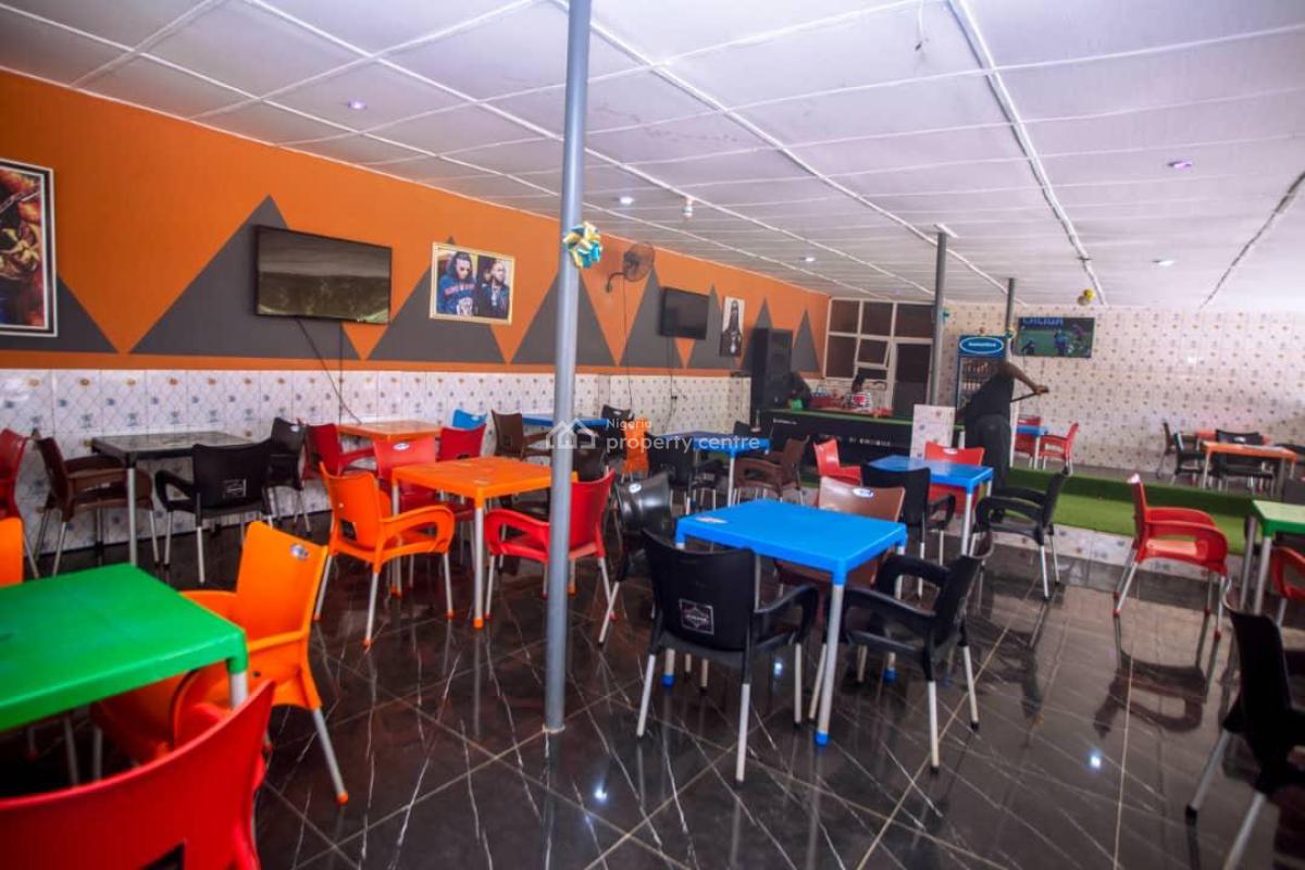 Fairly Used Spacious Lounge Sitting on a 2plot of Land, Iragan Badagry Lagos, Badagry, Lagos, Restaurant / Bar for Sale