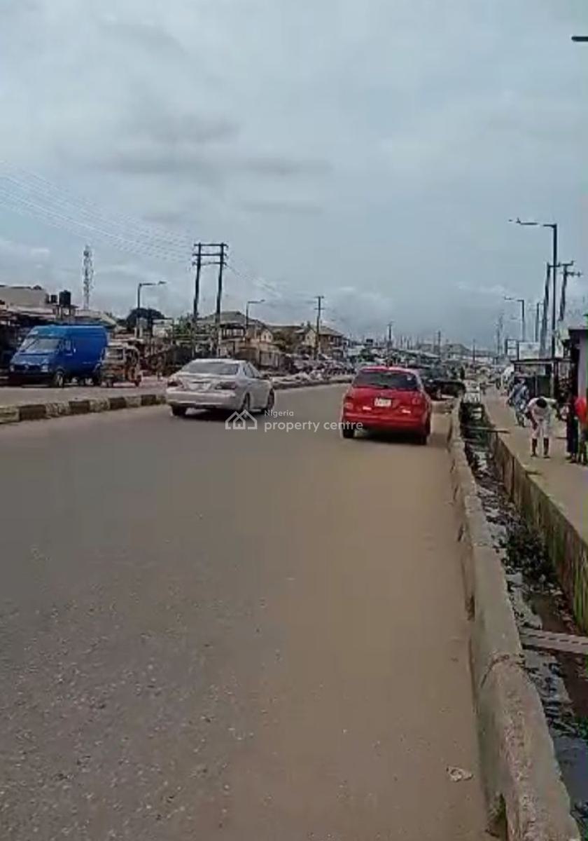 Commercial Cornerpiece Land Measuring 2.5 Plots, Bucknor Express Road, Isolo, Lagos, Land for Sale