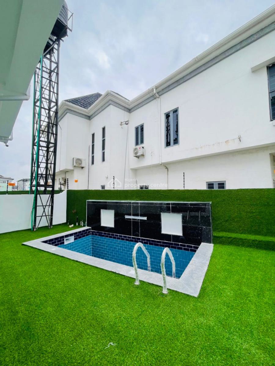 Exquisite and Luxury 5 Bedroom Fully Detached  Duplex with Pool, Chevron Toll Gate, Lekki, Lagos, Detached Duplex for Sale