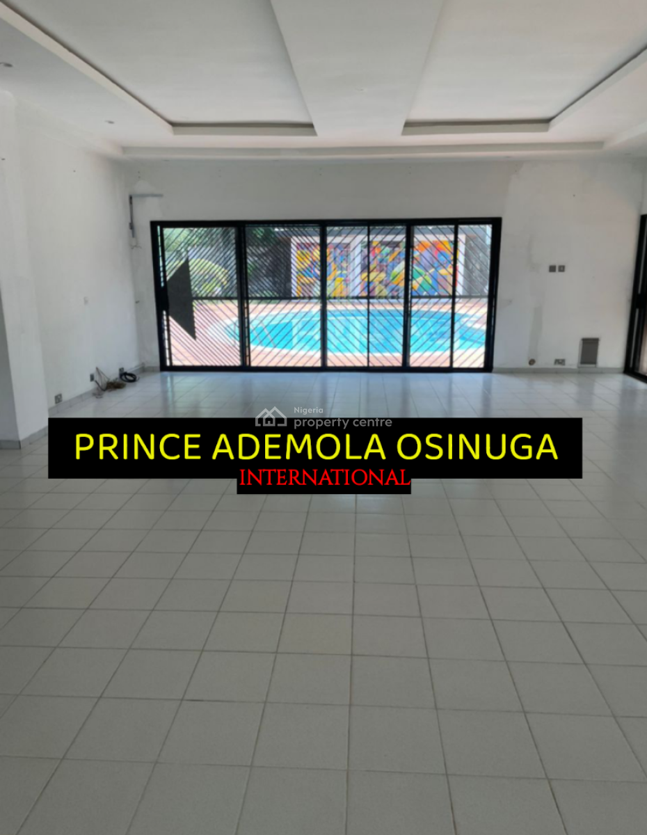 Fully Detached 5 Bedroom House +2bq+swimming Pool on Large Grounds, Old Ikoyi, Old Ikoyi, Ikoyi, Lagos, Detached Duplex for Rent