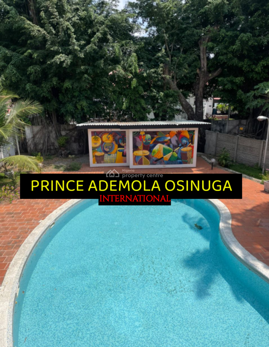 Fully Detached 5 Bedroom House +2bq+swimming Pool on Large Grounds, Old Ikoyi, Old Ikoyi, Ikoyi, Lagos, Detached Duplex for Rent