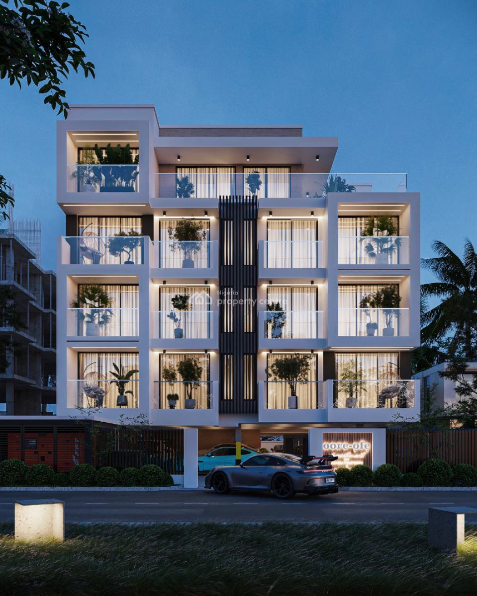 Clean 2 Bedroom Flat with Elevator and 24hrs Power Gated Estate, Illasan- Ikate, Ikate Elegushi, Lekki, Lagos, Flat / Apartment for Sale