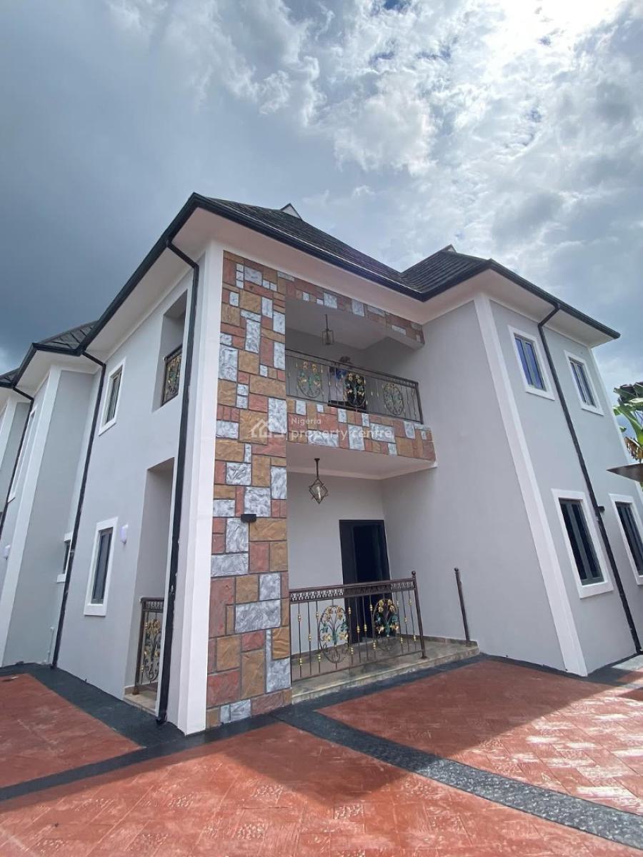 Newly Built 4 Bedroom Duplex with a Gate House, Mandela Estate Sars Road Port Harcourt, Port Harcourt, Rivers, Detached Duplex for Sale