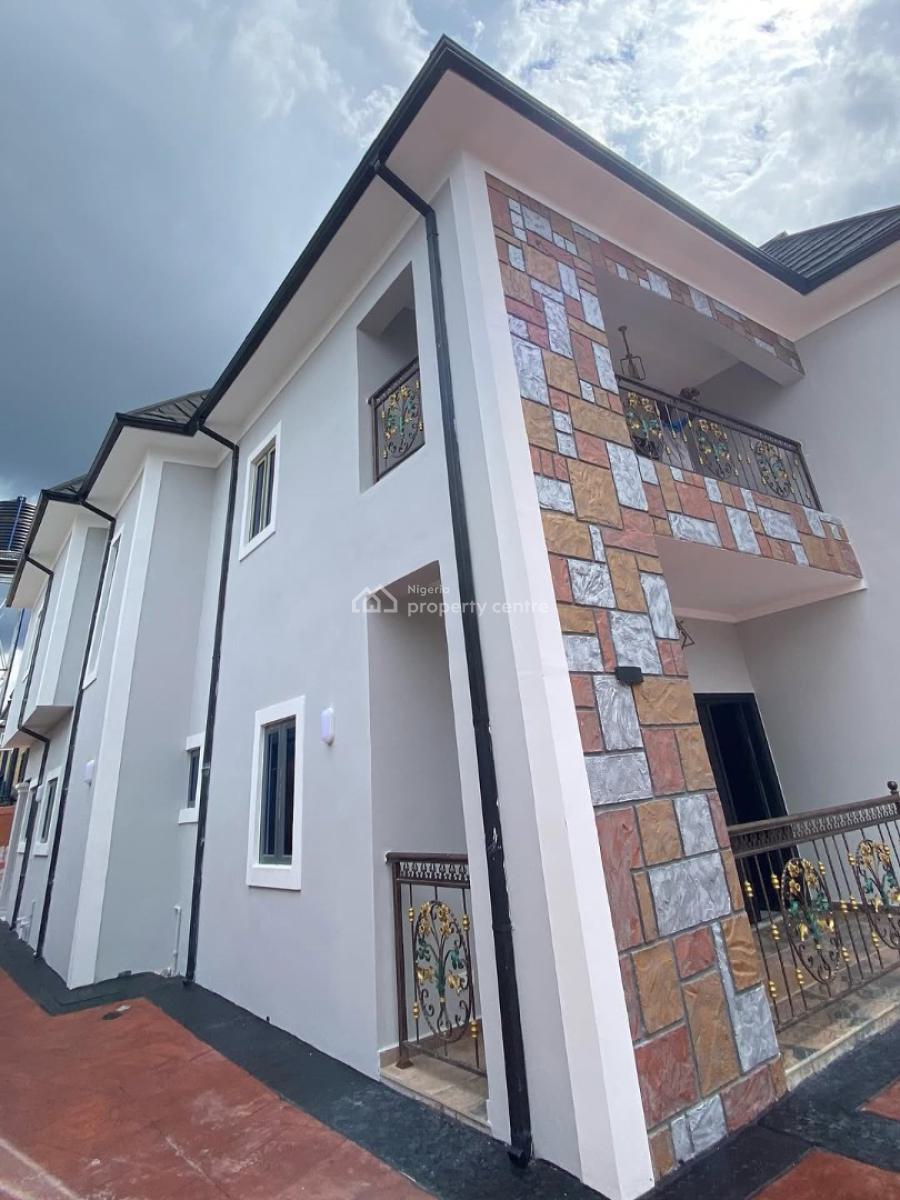 Newly Built 4 Bedroom Duplex with a Gate House, Mandela Estate Sars Road Port Harcourt, Port Harcourt, Rivers, Detached Duplex for Sale