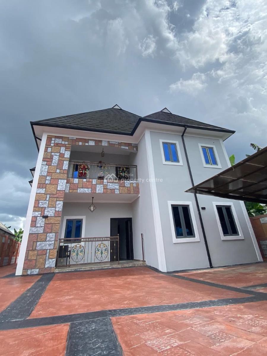 Newly Built 4 Bedroom Duplex with a Gate House, Mandela Estate Sars Road Port Harcourt, Port Harcourt, Rivers, Detached Duplex for Sale