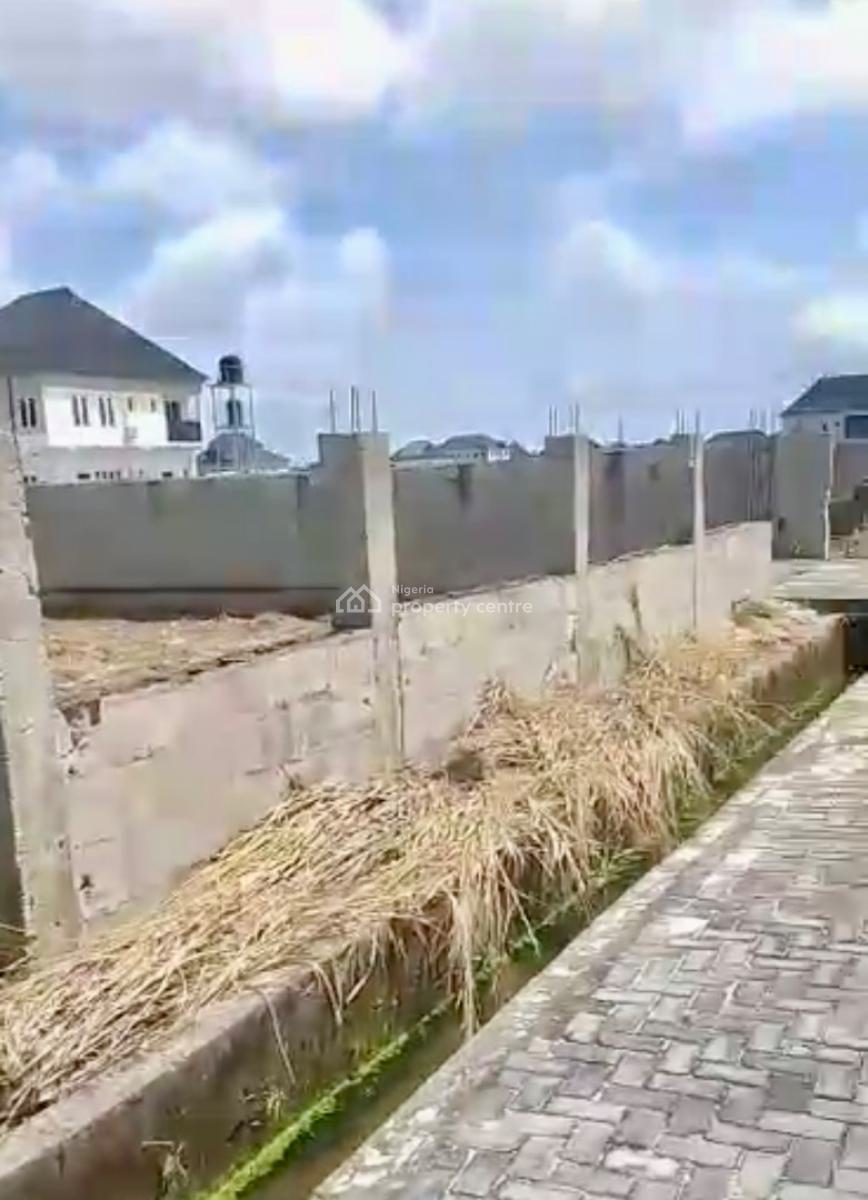 a Plot at Creek View Estate: Its a Home Coming Area with Fresh Water, Kos Royal Garden By Ogidan, Sangotedo, Ajah, Lagos, Land for Sale