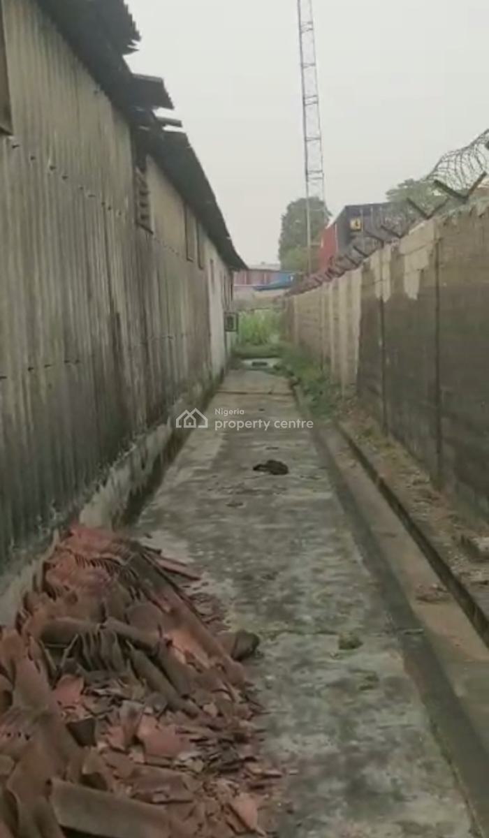 a Warehouse with Empty Land, Eric Moore, Surulere, Lagos, Warehouse for Sale