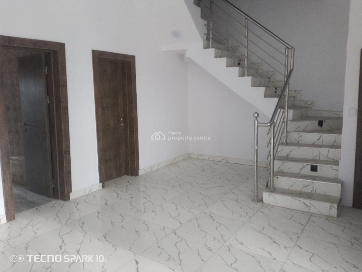 Brand New Serviced 4 Bedroom Terrace Duplex + Bq, Chevron Toll Gate, Lekki Expressway, Lekki, Lagos, Terraced Duplex for Rent