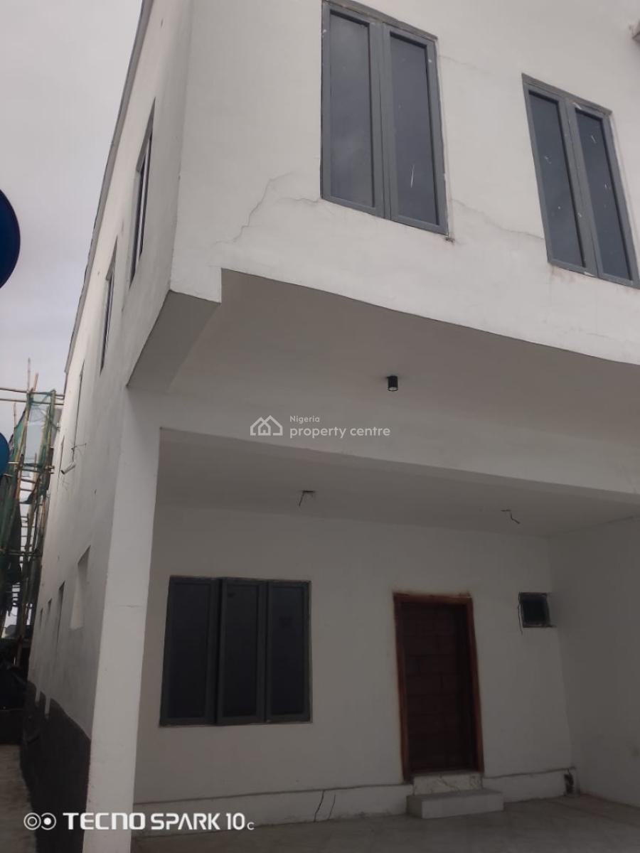Brand New Serviced 4 Bedroom Terrace Duplex + Bq, Chevron Toll Gate, Lekki Expressway, Lekki, Lagos, Terraced Duplex for Rent