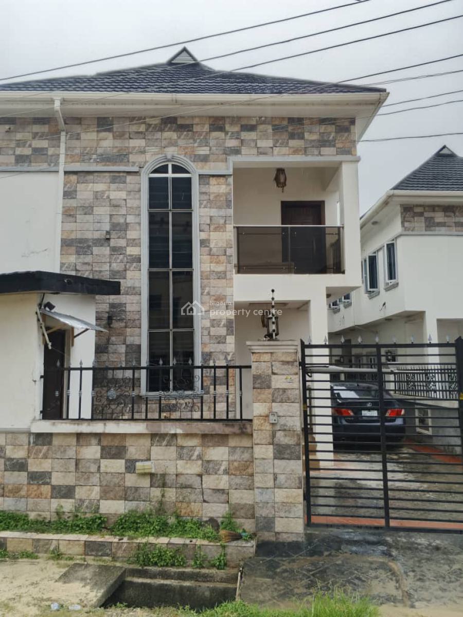 a 4 Bedroom Duplex at The Front & 2 Units of Room & Parlor, L&k Estate Owode Off Langbasa Road, Ado, Ajah, Lagos, Detached Duplex for Sale
