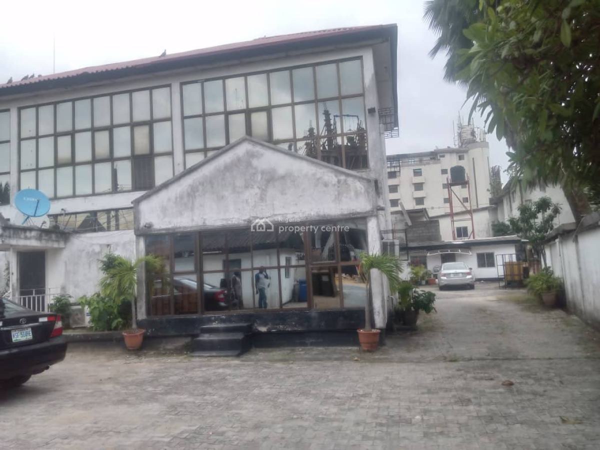 Spacious Building Sitting on 1,006 Sqm of Land, Off Awolowo Road, Ikoyi, Lagos, House for Sale