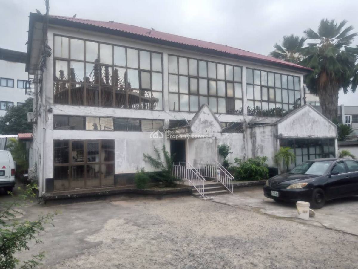 Spacious Building Sitting on 1,006 Sqm of Land, Off Awolowo Road, Ikoyi, Lagos, House for Sale