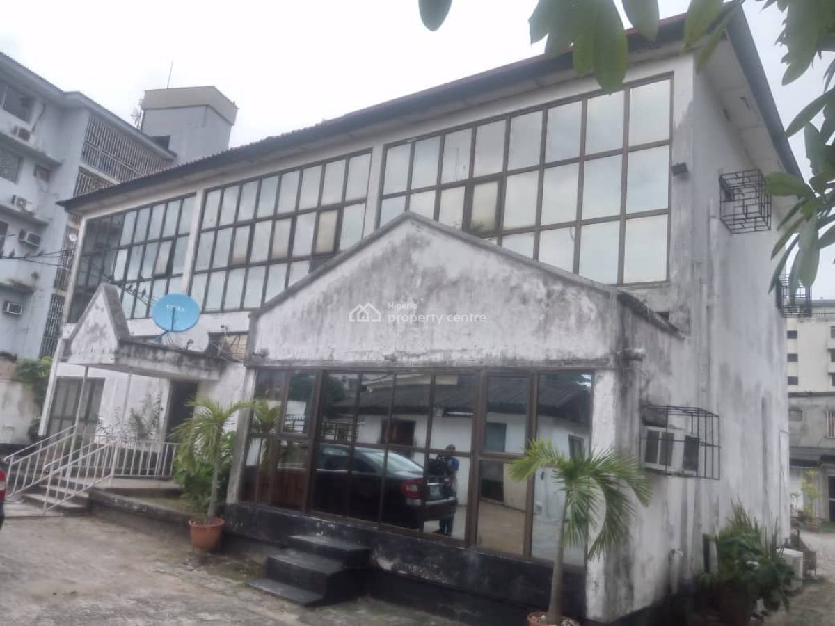 Spacious Building Sitting on 1,006 Sqm of Land, Off Awolowo Road, Ikoyi, Lagos, House for Sale
