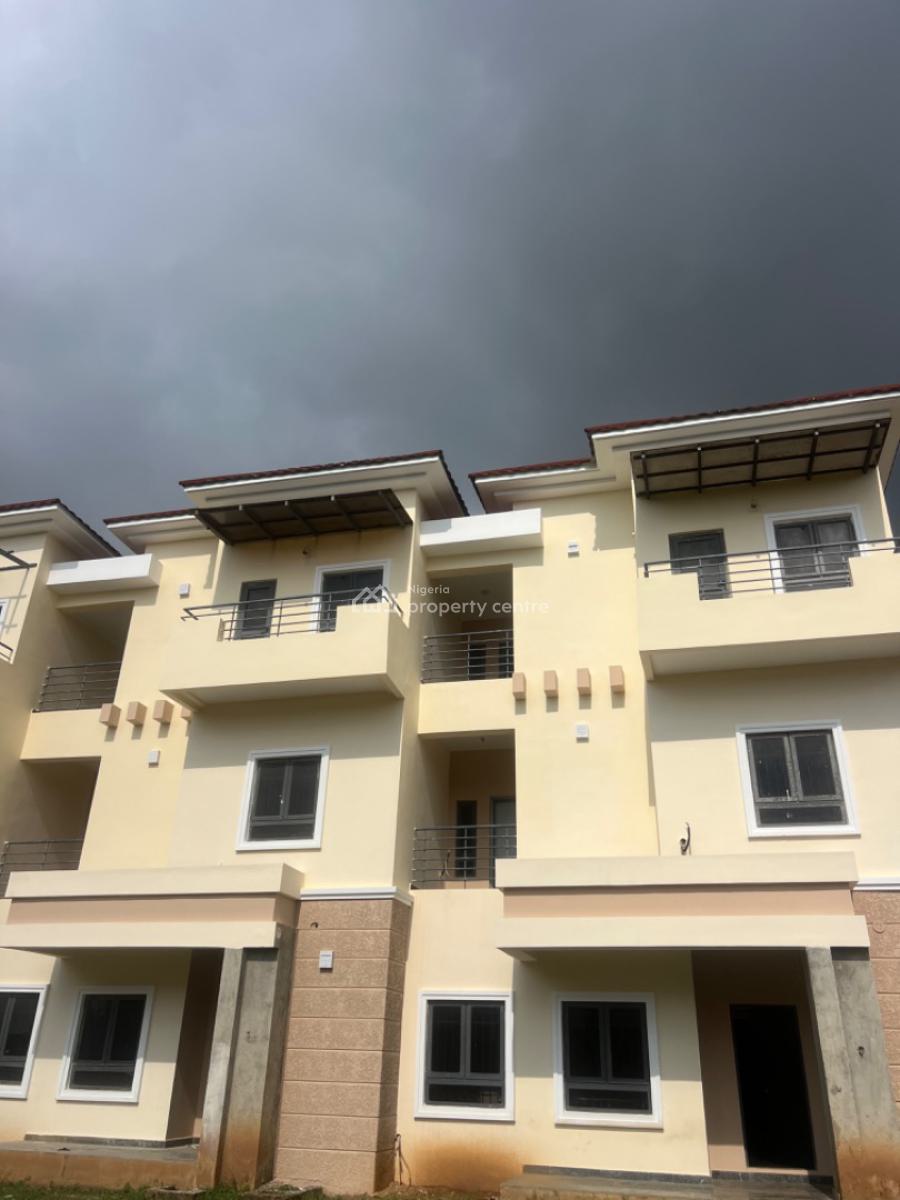 Brand New 4-bedroom Terrace, Nut Axis, Lugbe District, Abuja, Terraced Duplex for Sale