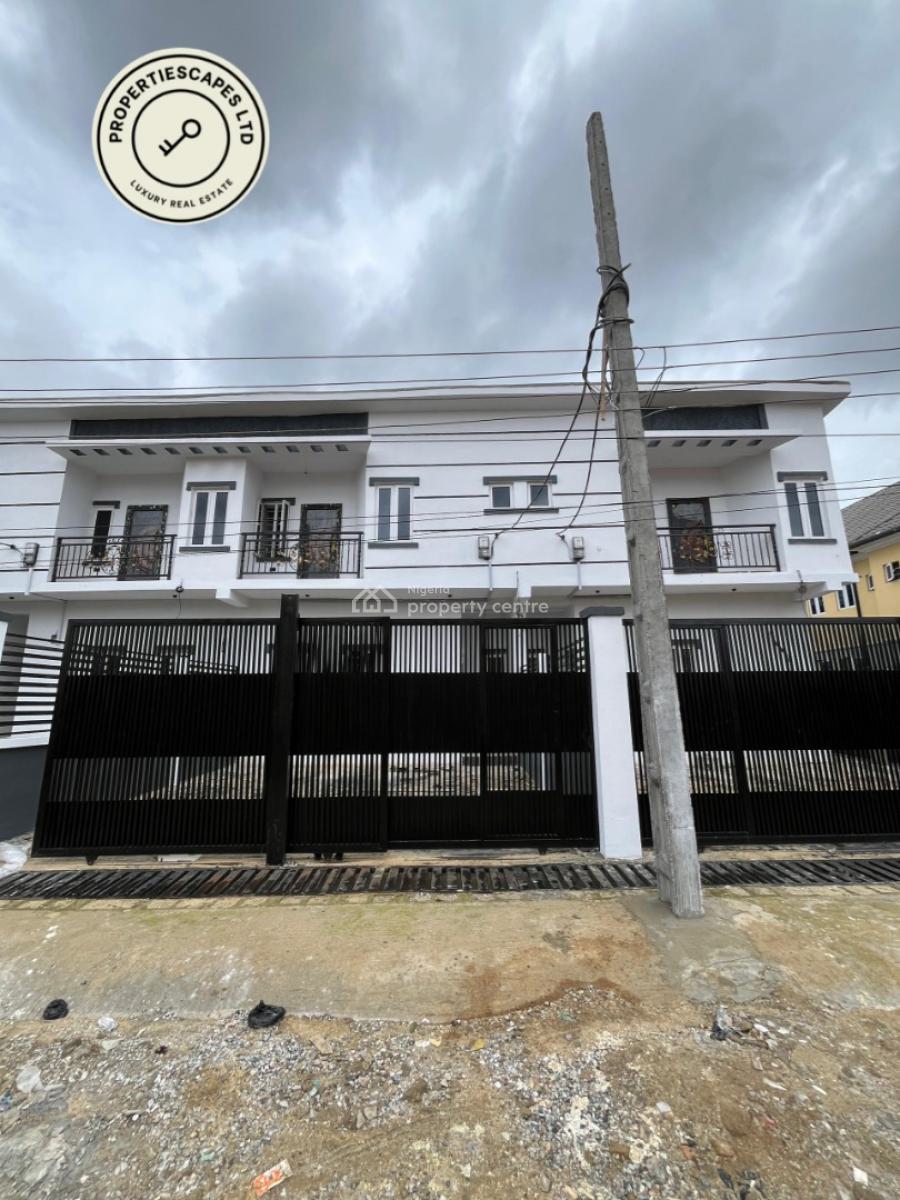 Contemporarily-built 4-bedroom Terrace Duplex, Ifako, Gbagada, Lagos, Terraced Duplex for Sale