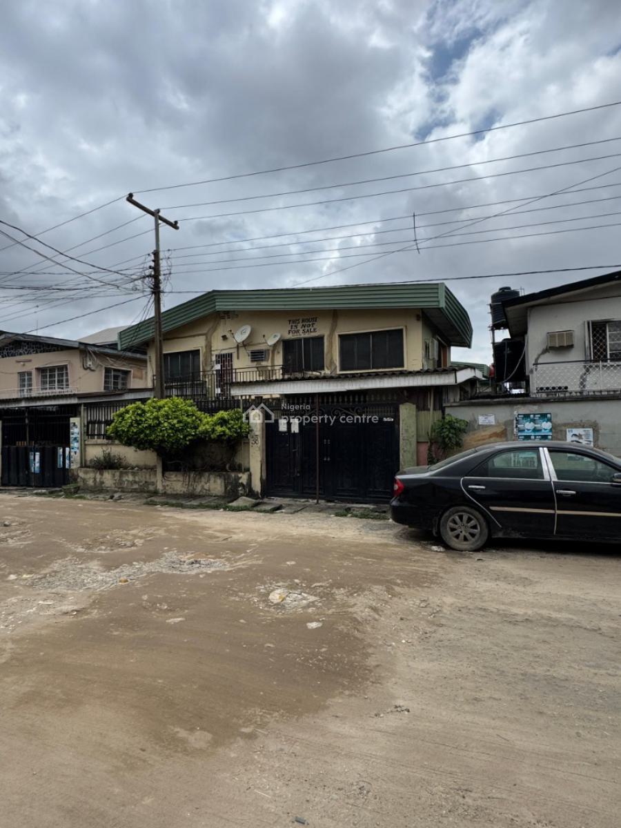 Buy and Renovate Storey Building in a Well Planned Location Suitable F, Off Cole Street, Surulere, Lagos, Block of Flats for Sale