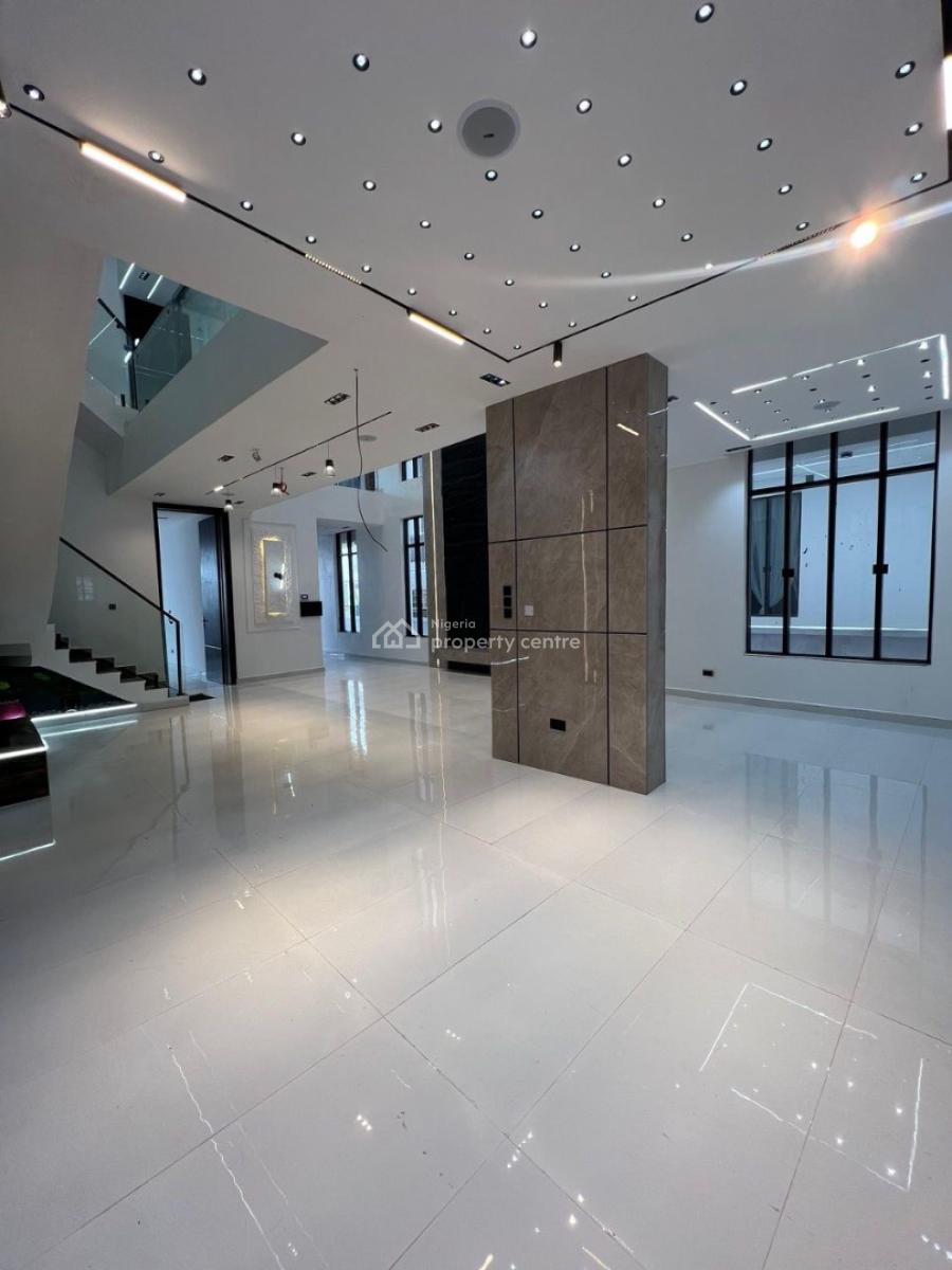 Luxury 6bed Fully Detached Duplex with a Bq in a Serene Estate, Chevron, Lekki, Lagos, Detached Duplex for Sale
