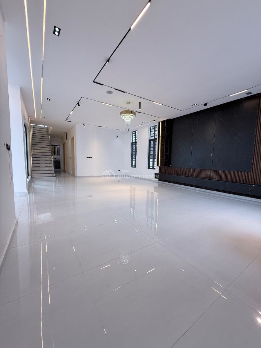 Exquisite 6-bedroom Fully Detached Luxury Home with Rooftop & Cinema, Chevron, Lekki, Lagos, Detached Duplex for Sale