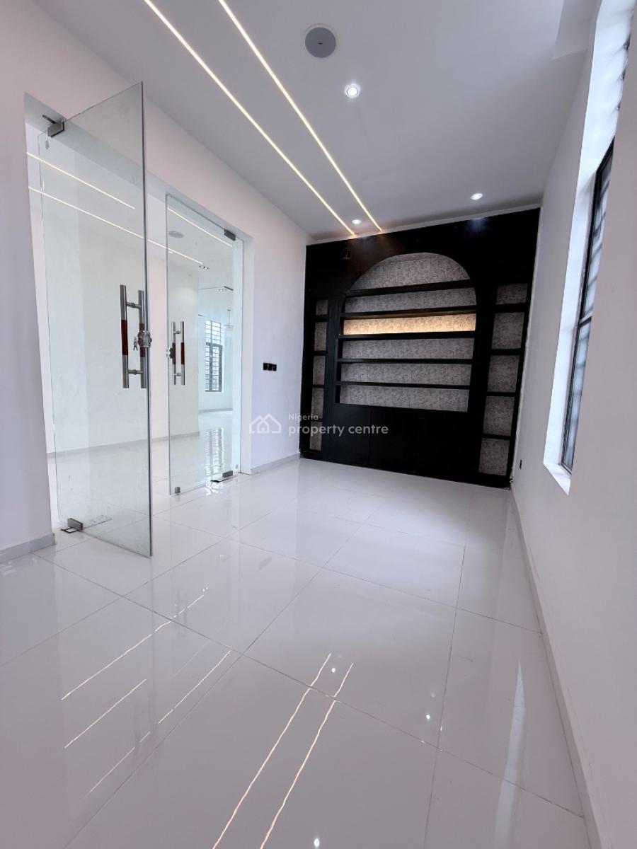 Exquisite 6-bedroom Fully Detached Luxury Home with Rooftop & Cinema, Chevron, Lekki, Lagos, Detached Duplex for Sale