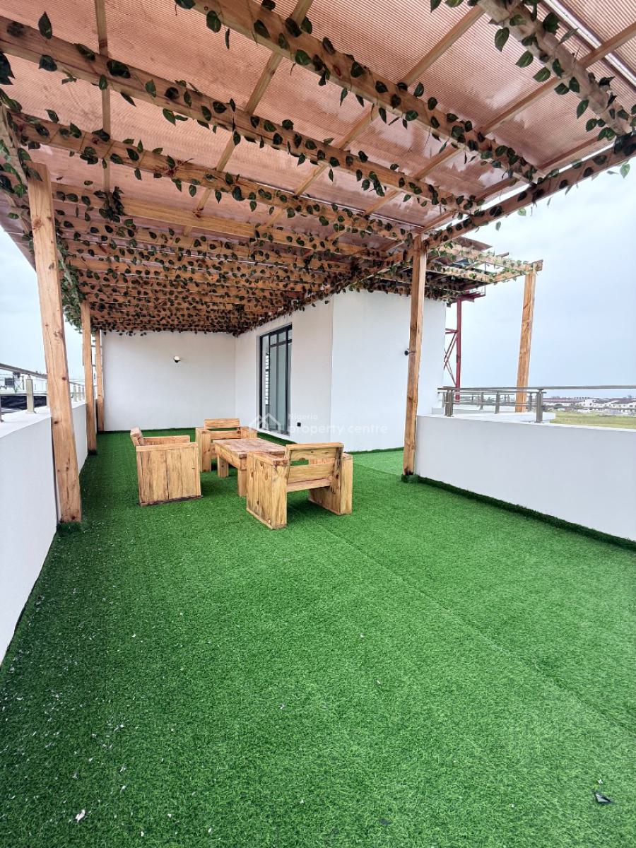 Exquisite 6-bedroom Fully Detached Luxury Home with Rooftop & Cinema, Chevron, Lekki, Lagos, Detached Duplex for Sale