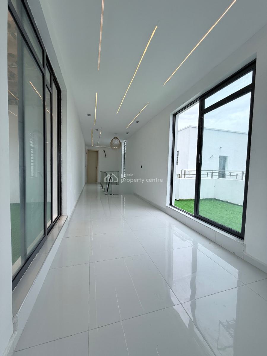 Exquisite 6-bedroom Fully Detached Luxury Home with Rooftop & Cinema, Chevron, Lekki, Lagos, Detached Duplex for Sale